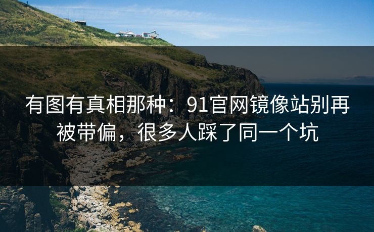 有图有真相那种：91官网镜像站别再被带偏，很多人踩了同一个坑